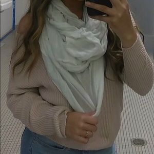 Brandy Melville off shoulder sweater